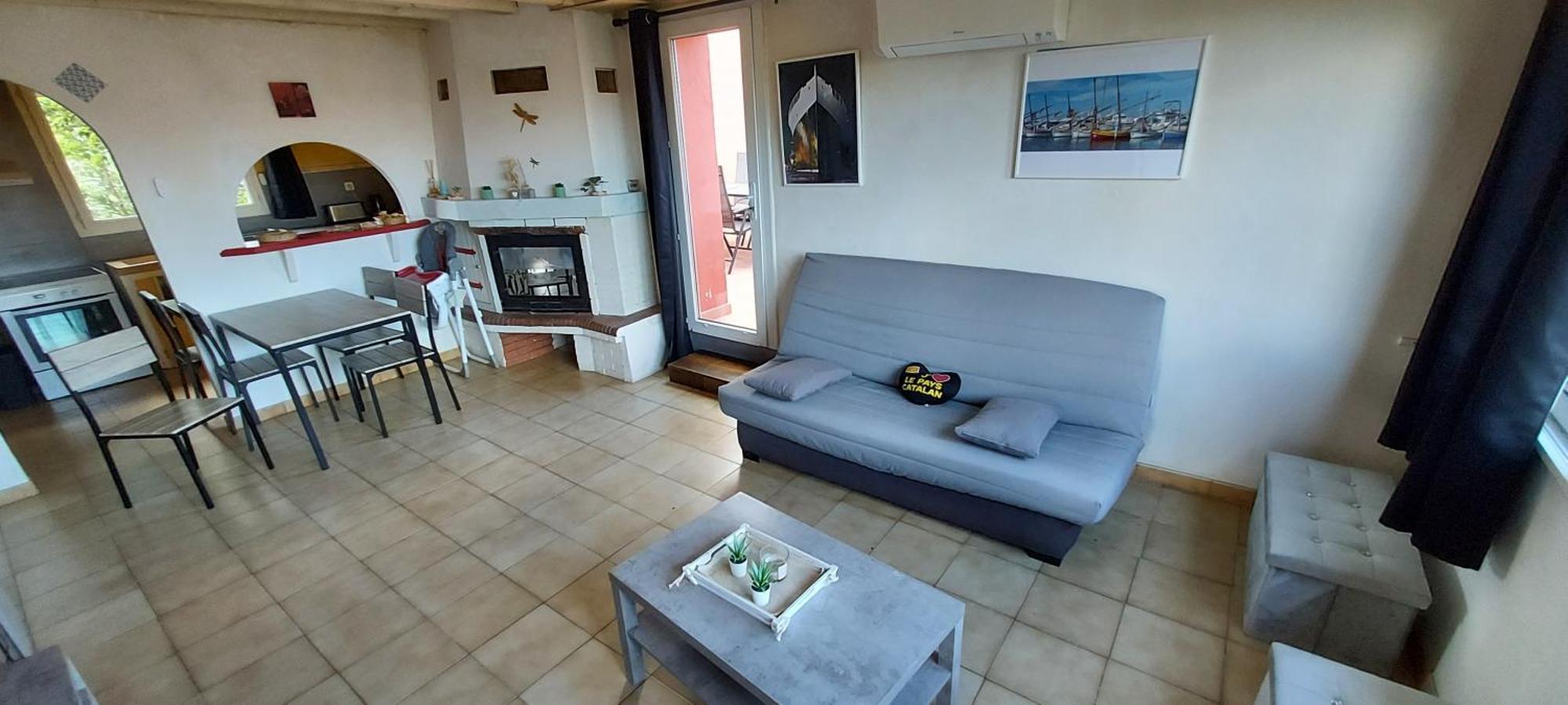 Le Barcares Logement Climatise Pour 6 Personnes, Draps Et Serviettes Non Fournis Air-Conditioned Accommodation For 6 People, Sheets And Towels Not Provided Alojamiento Con Aire Acondicionado Para 6 Personas, Sabanas Y Toallas No Incluidas Zewnętrze zdjęcie