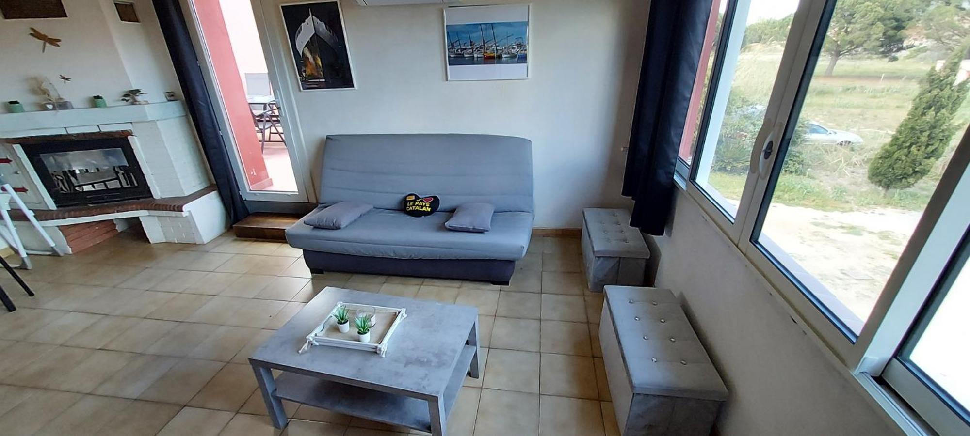 Le Barcares Logement Climatise Pour 6 Personnes, Draps Et Serviettes Non Fournis Air-Conditioned Accommodation For 6 People, Sheets And Towels Not Provided Alojamiento Con Aire Acondicionado Para 6 Personas, Sabanas Y Toallas No Incluidas Zewnętrze zdjęcie